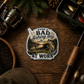 No Bad Fishing Days (Bass) Sticker